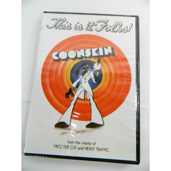 Coonskin (DVD, 2011) New Barry White Scatman Crothers Ralph Bakshi Rare Animated - Picture 1 of 8